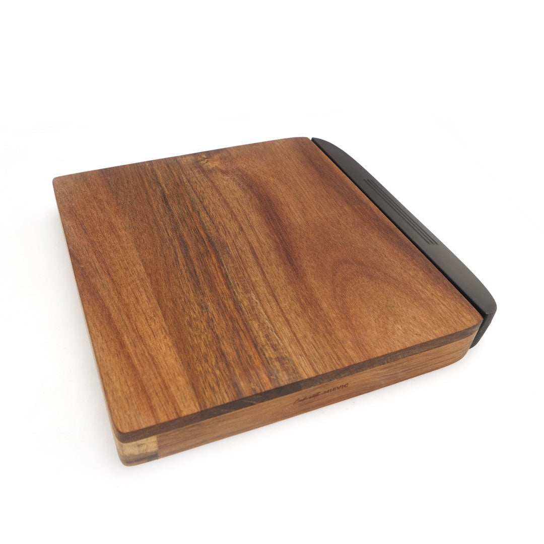 Planche à découper en bois d’acacia avec plateau