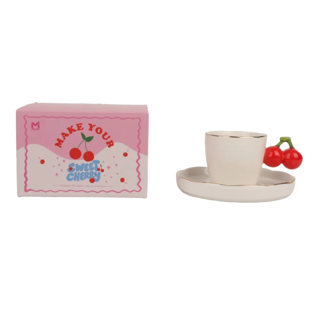 Ensemble de Mugs Série Cerise