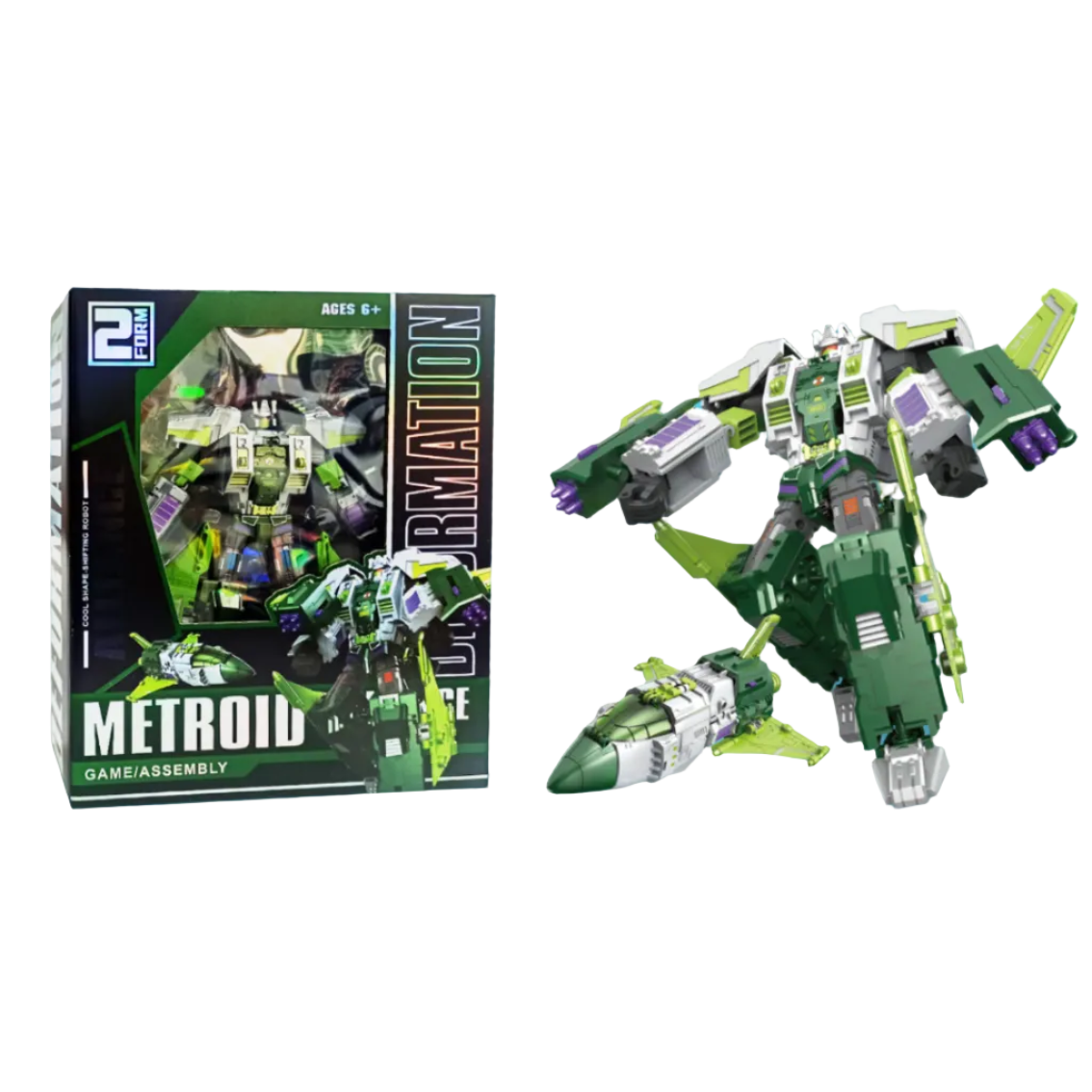Véhicule Transformable Vert
