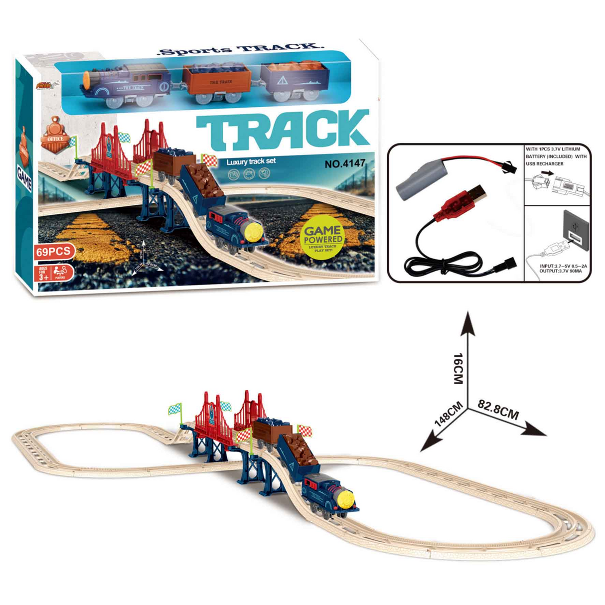 Circuit de Train Rétro