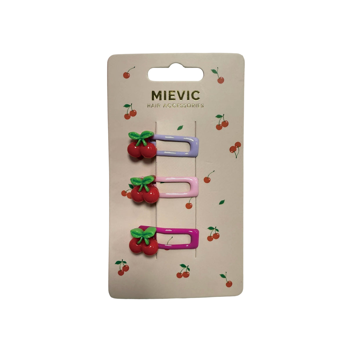 Lot de 3 Barrettes Série Cherry