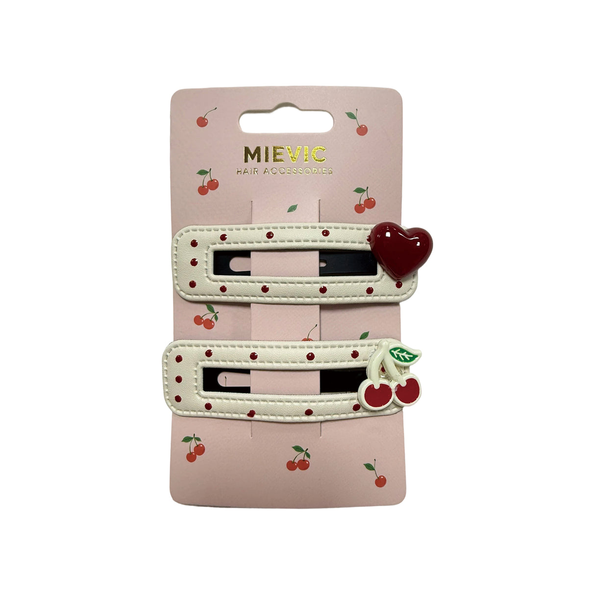Lot de 2 Barrettes Série Cherry