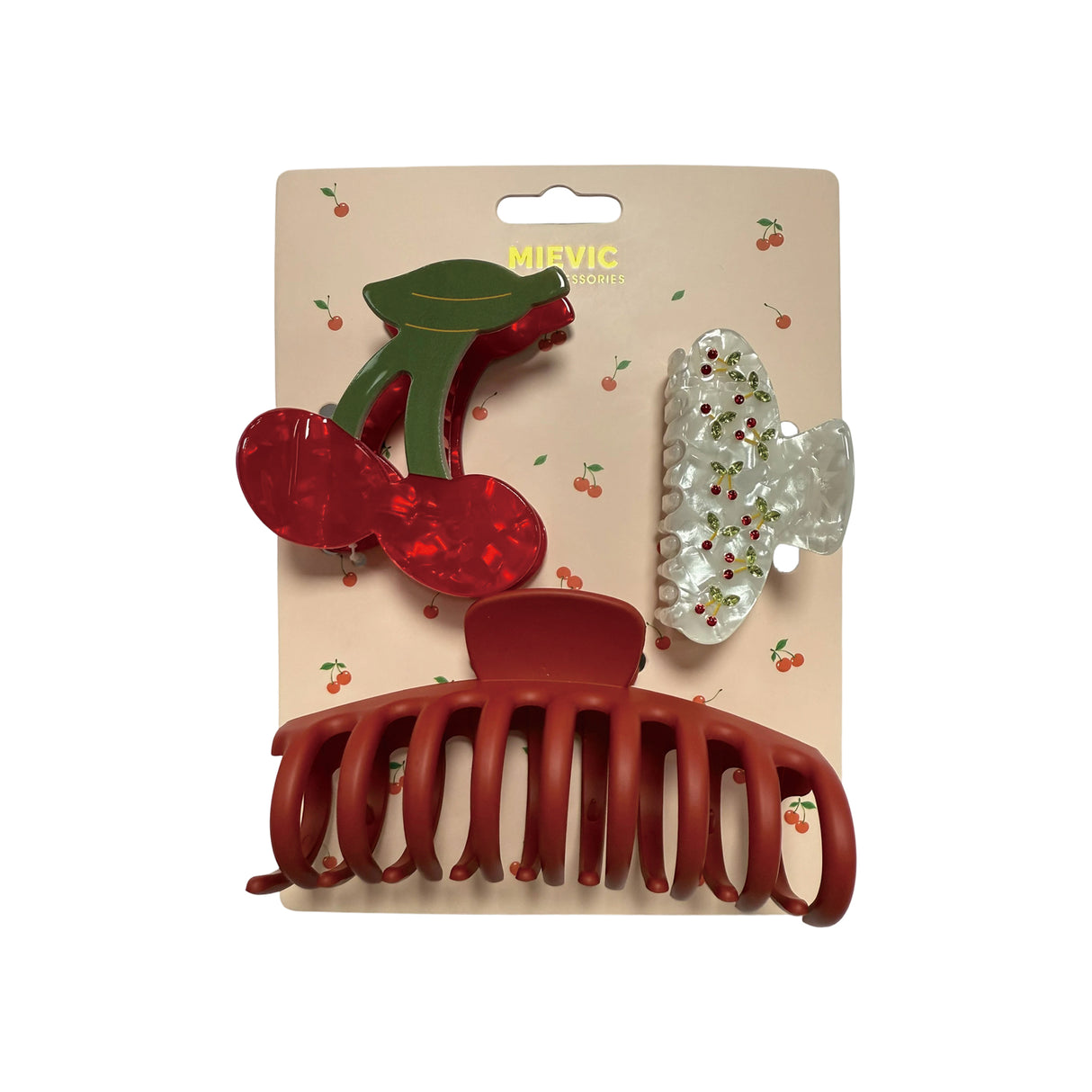HAIR CLAW Cherry Series MS08162