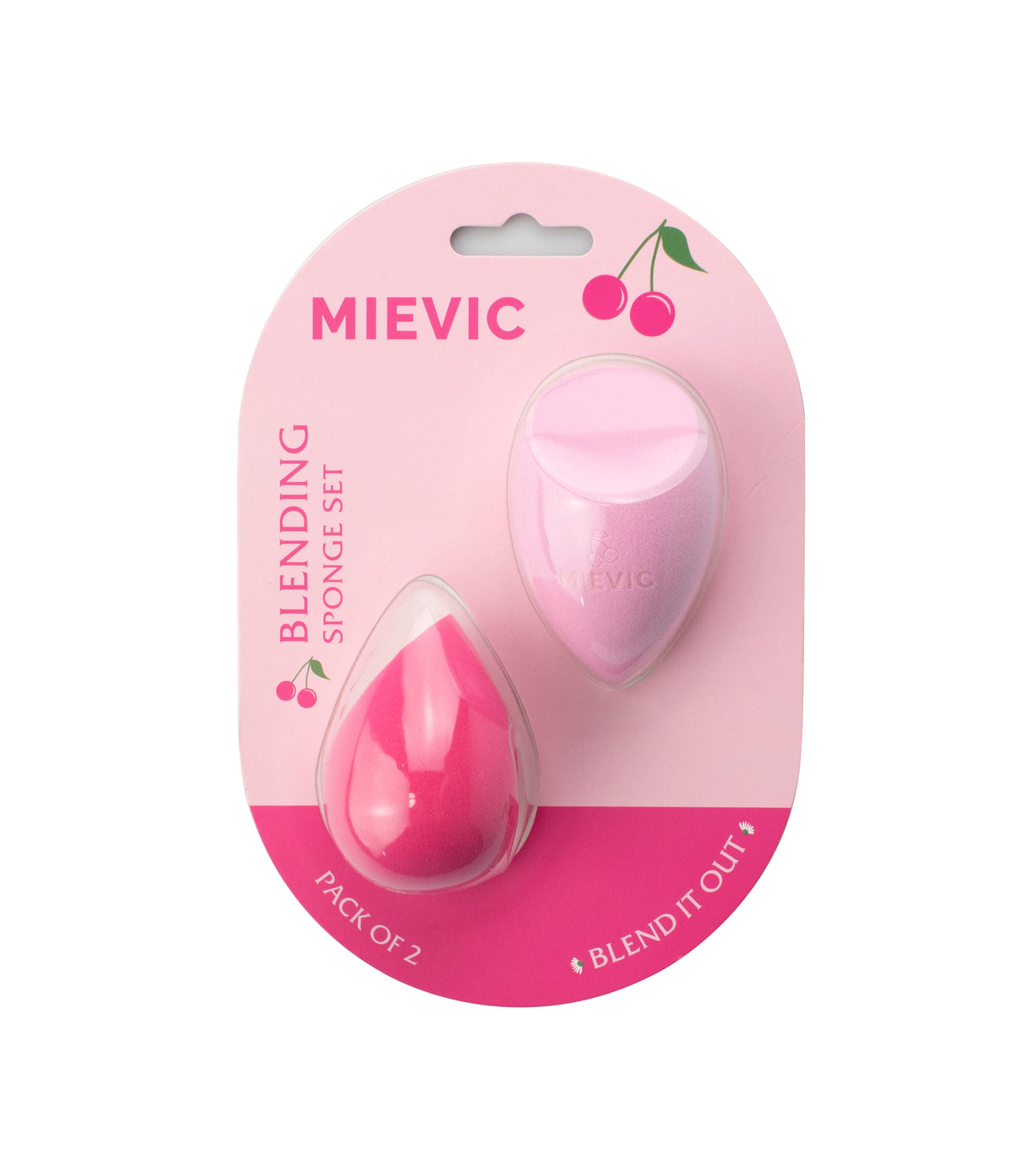 Set d'éponges de maquillage Rose Série Cherry Babe