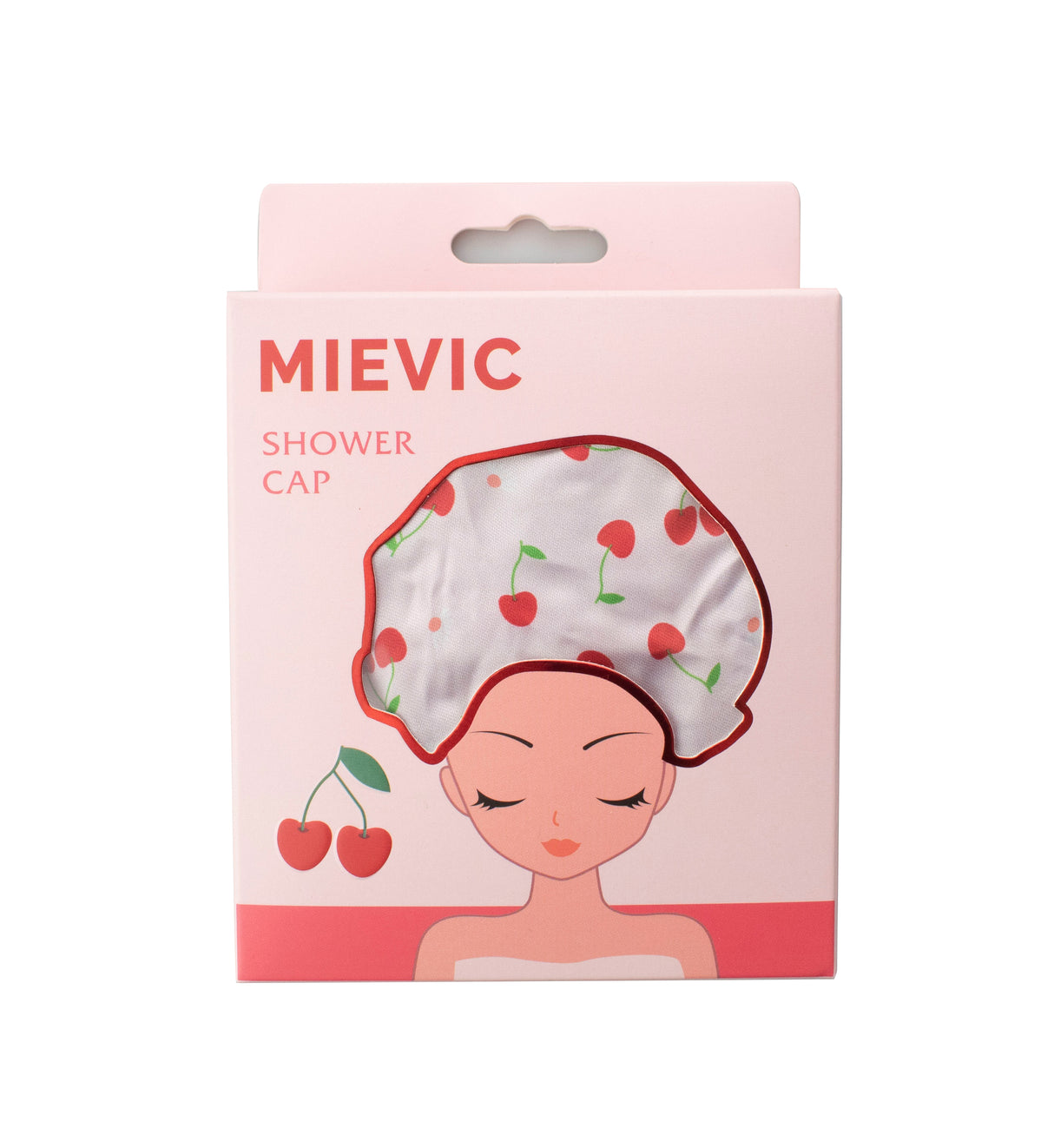 Shower Cap Red Cherry Babe Series