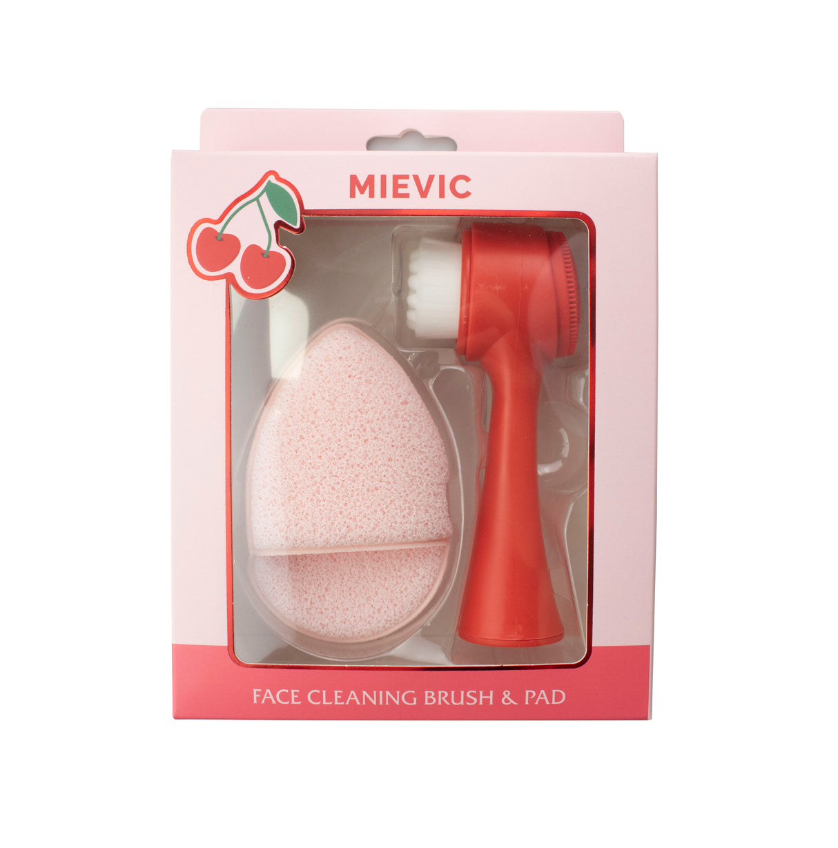 Set de nettoyage du visage Rouge Série Cherry Babe