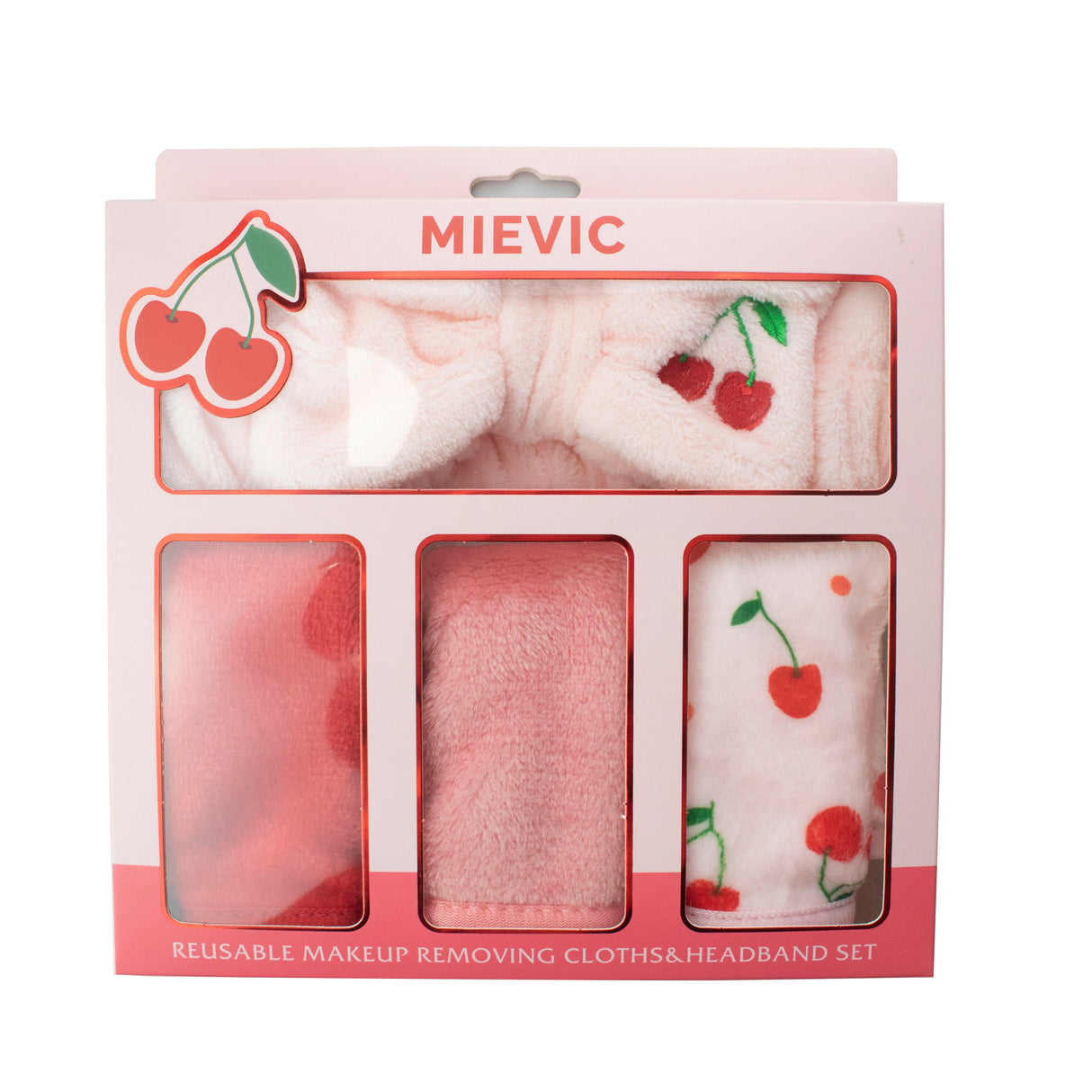 Facial cleaning set Red Cherry Babe Series