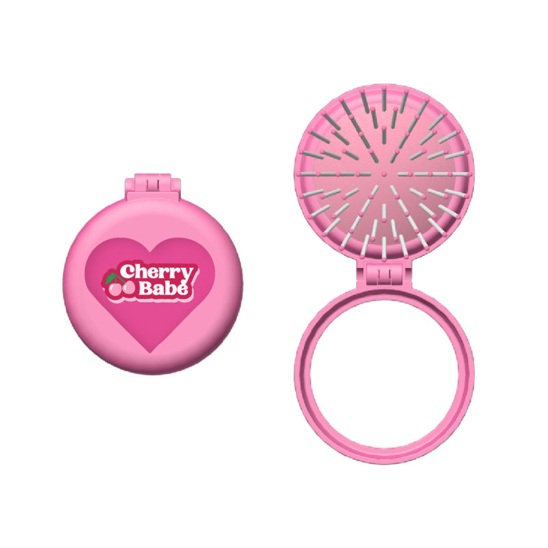 Brosse à Cheveux Pliable avec Miroir CY174D