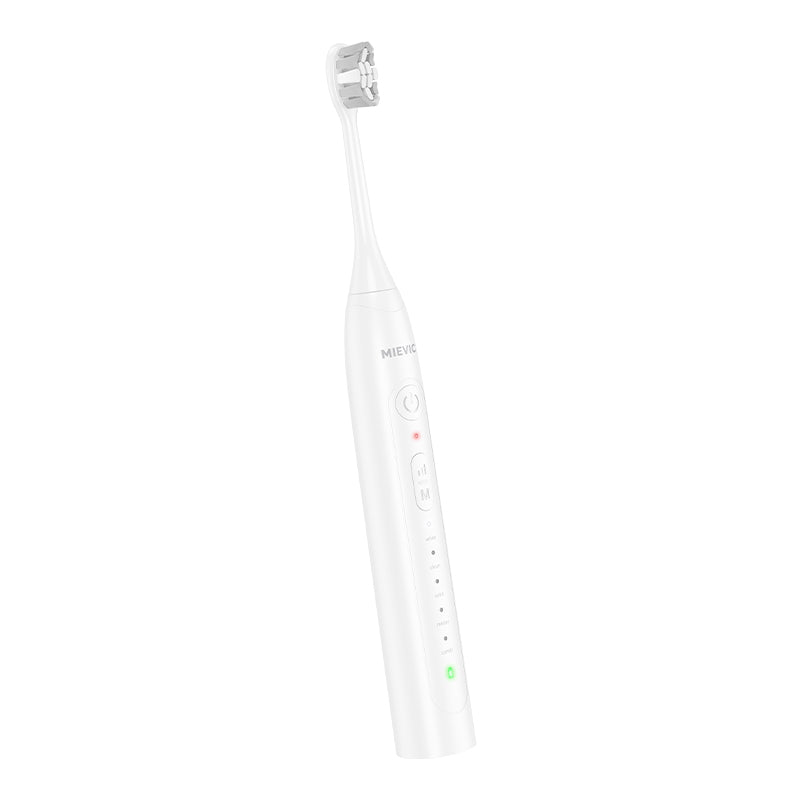 Brosse à dents électrique avec nettoyage intelligent blanc