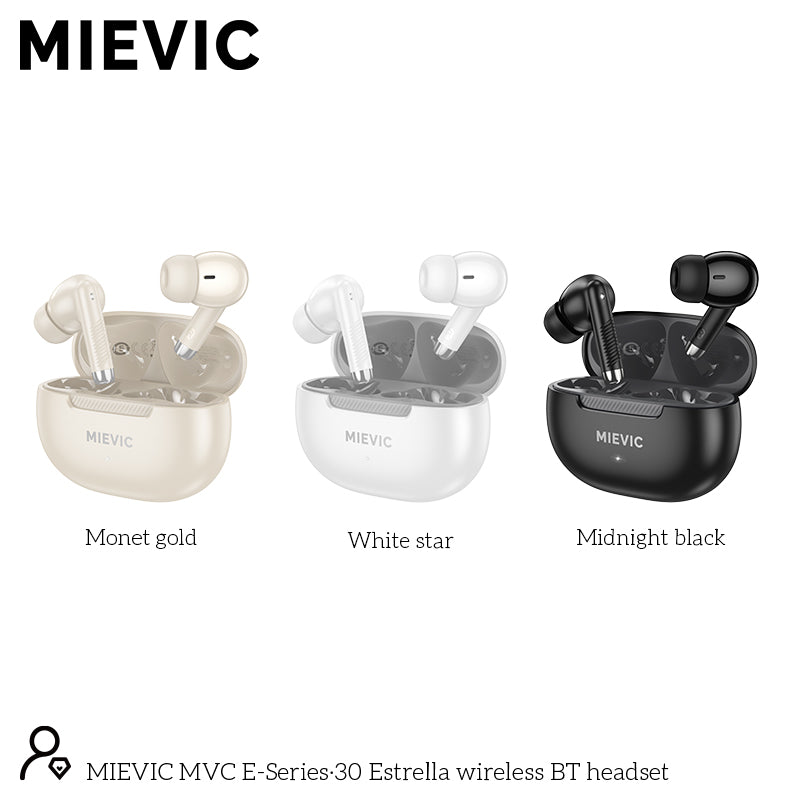 Casque Bluetooth sans fil 28h doré