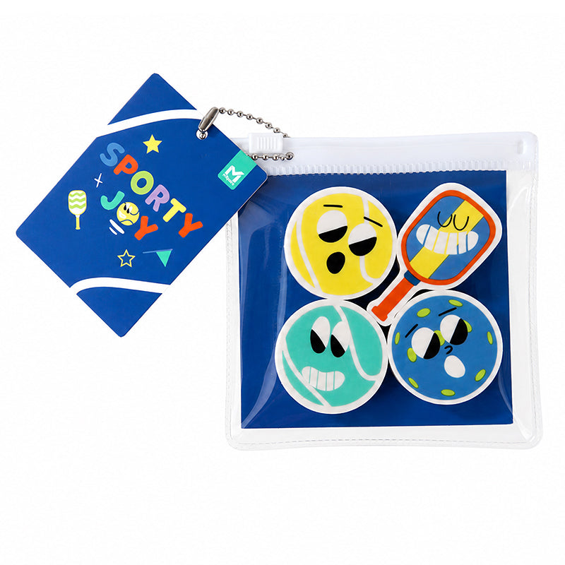 Set de gommes 4 pièces