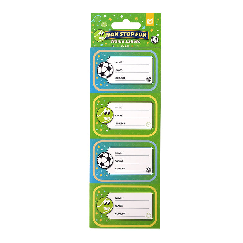 Set de 20 Étiquettes pour Bagages – FUN Sport BTS26