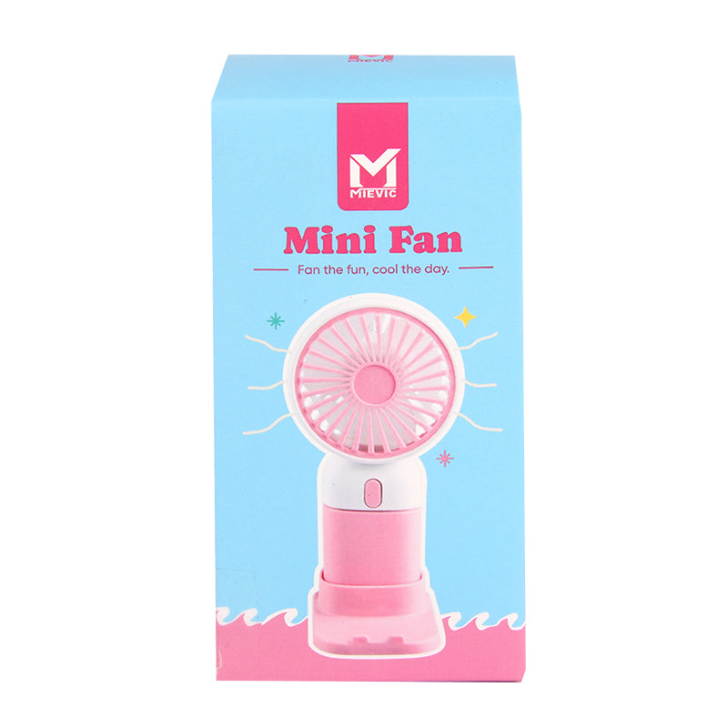 Mini Ventilateur à Main - Rose