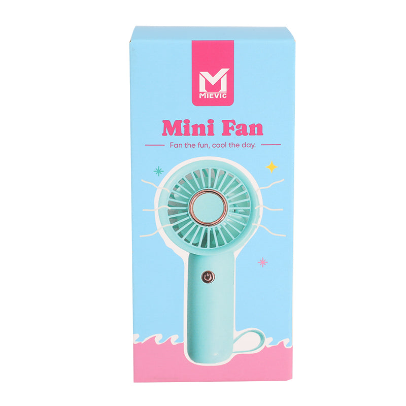 Mini Ventilateur à Main - Bleu Tiffany