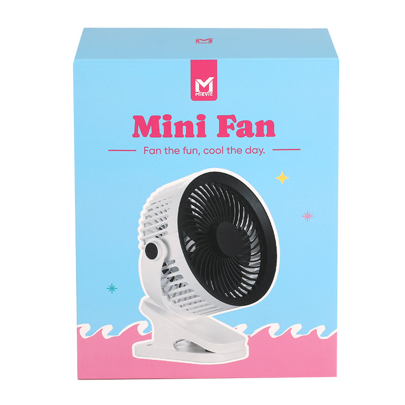 Mini Ventilateur de Bureau - Blanc