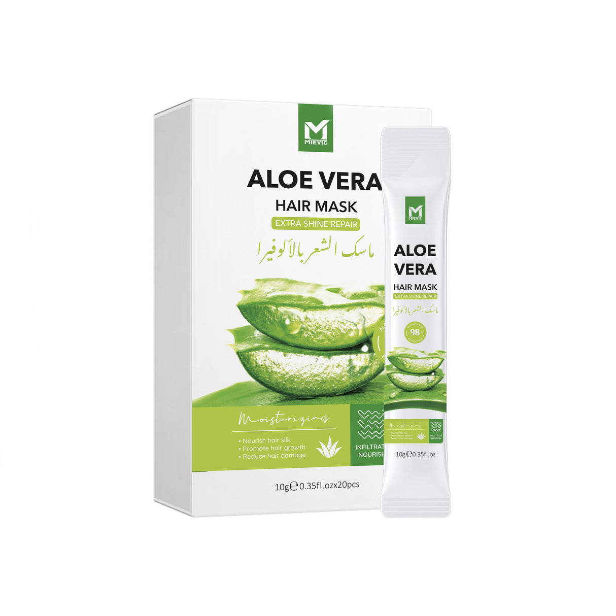Masque Capillaire Aloe Vera Hydratant