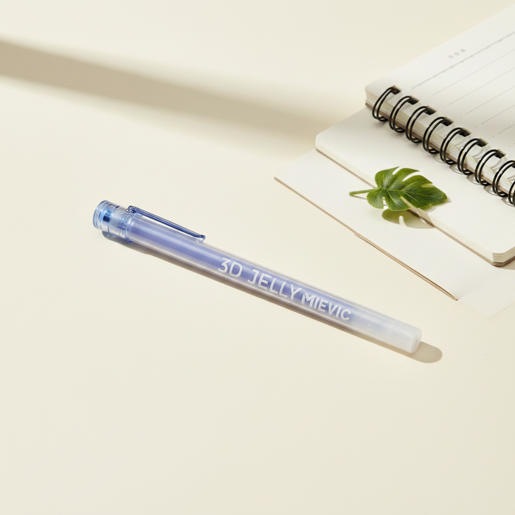 Stylo Jelly 3D Bleu