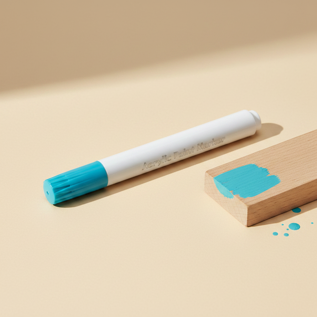 Marqueur Acrylique Bleu