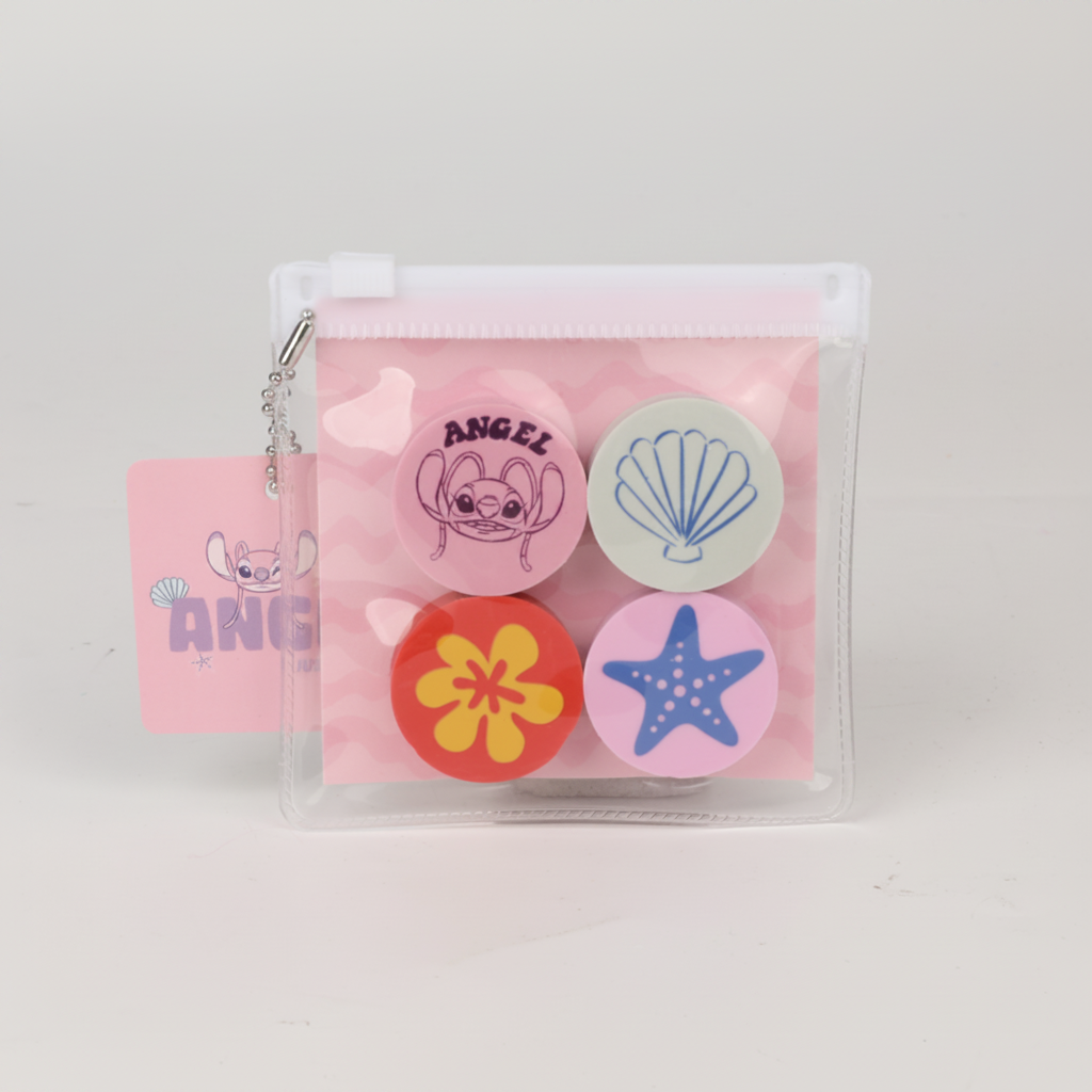Set de Gommes Stitch Rose