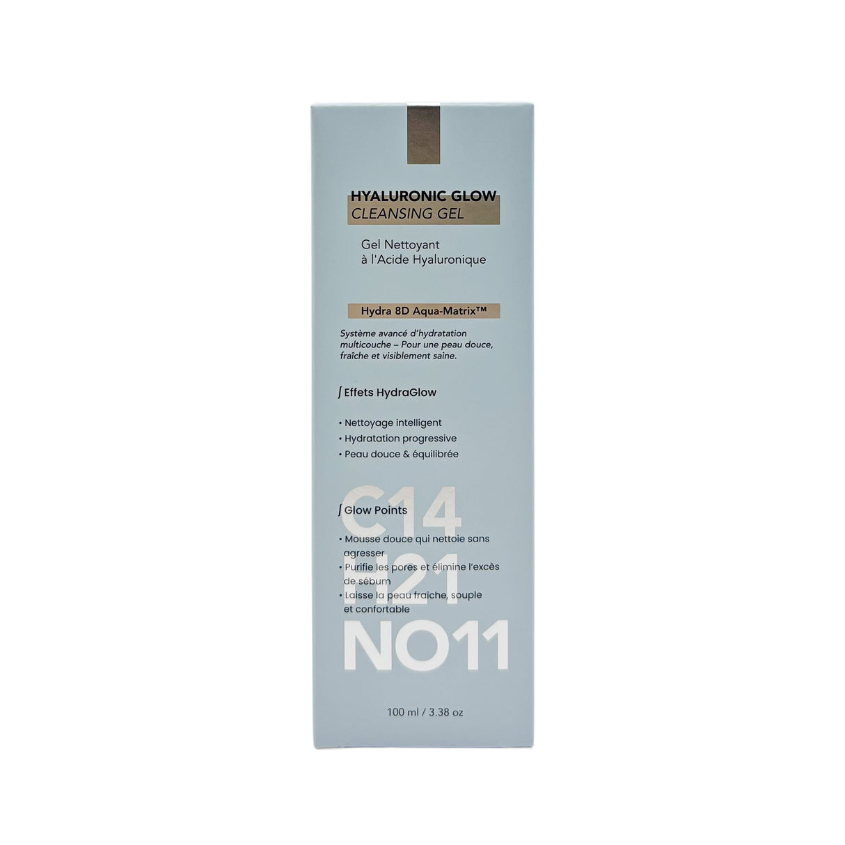 Gel Nettoyant Éclat à l'Acide Hyaluronique 100 ml