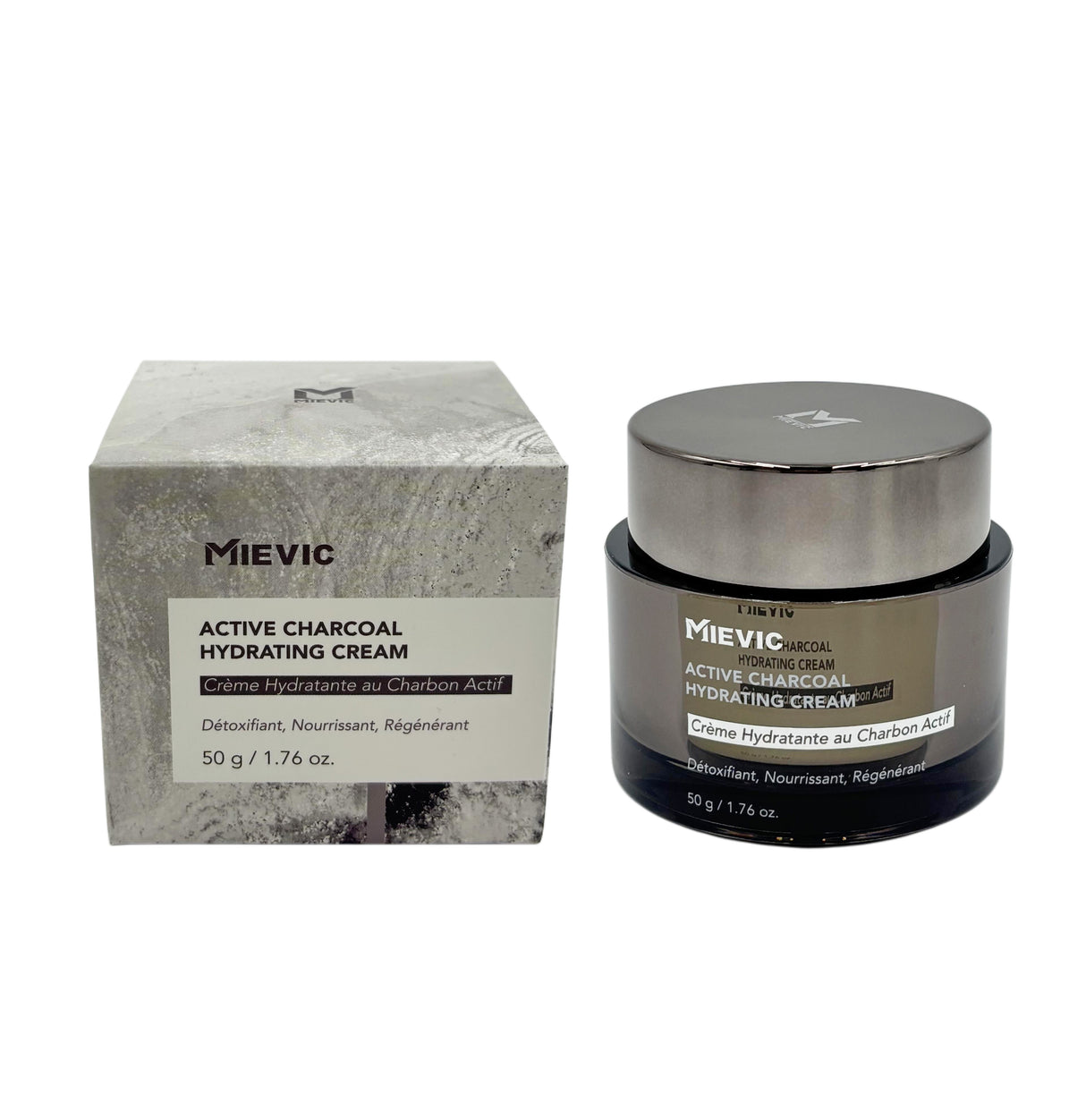 Crème Hydratante au Charbon Actif 50 g