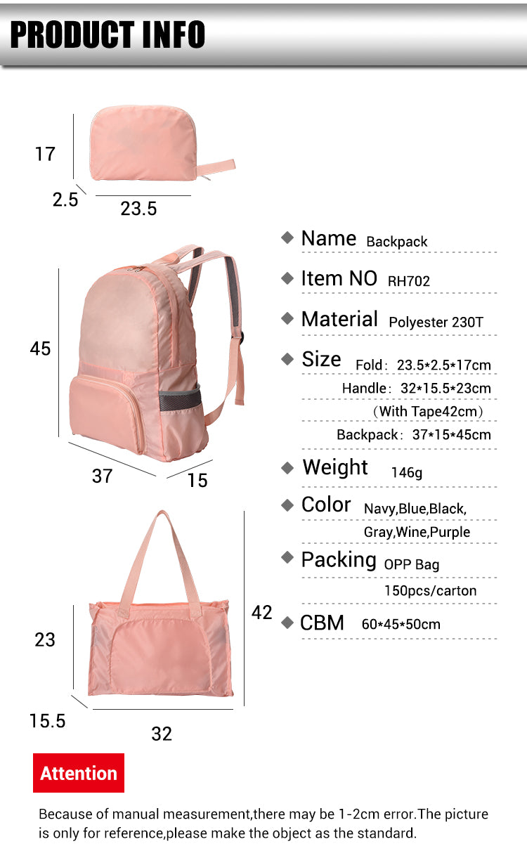 Folding Sac à Dos