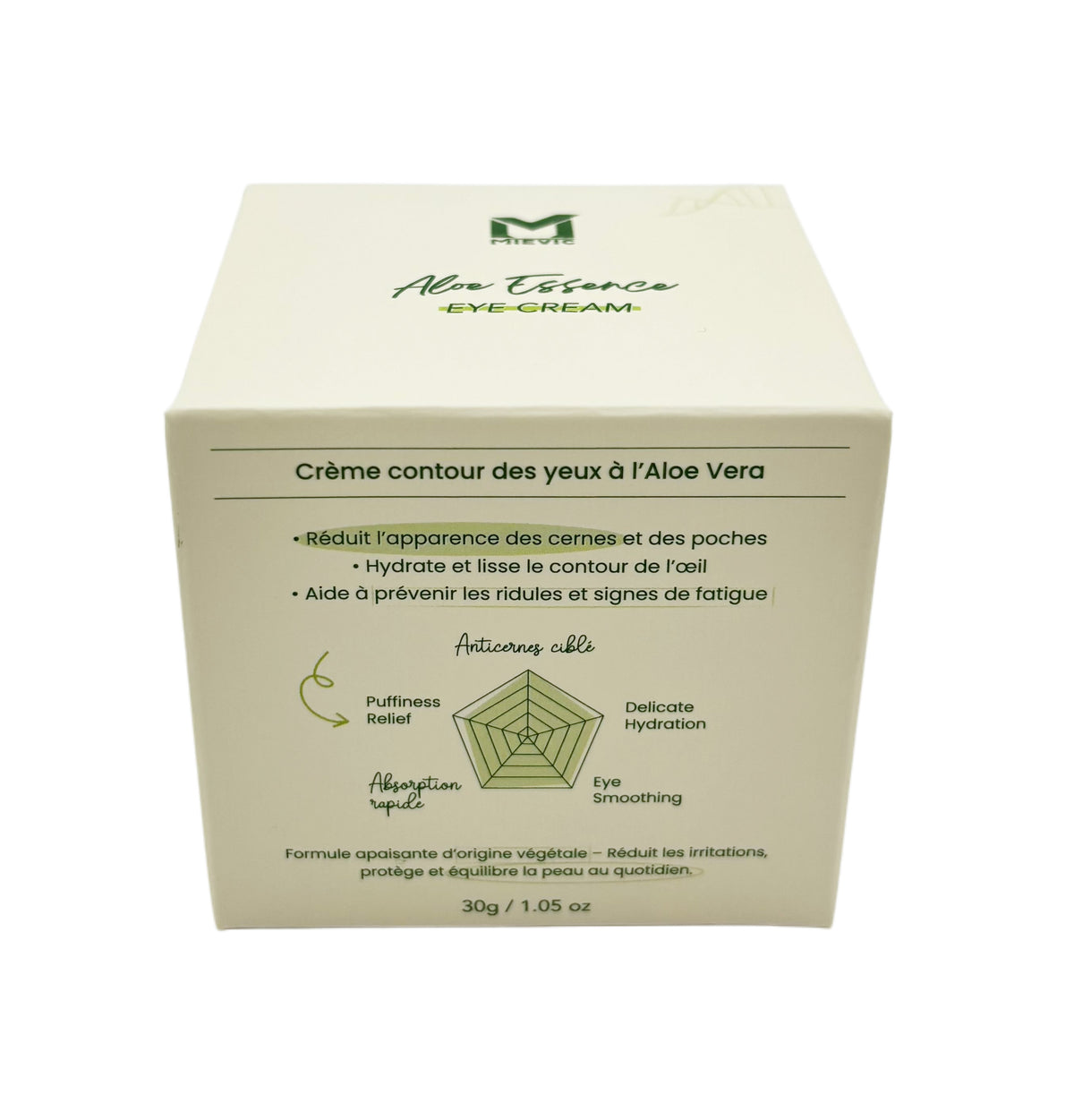 Crème Contour des Yeux à l'Aloe Vera 30 g