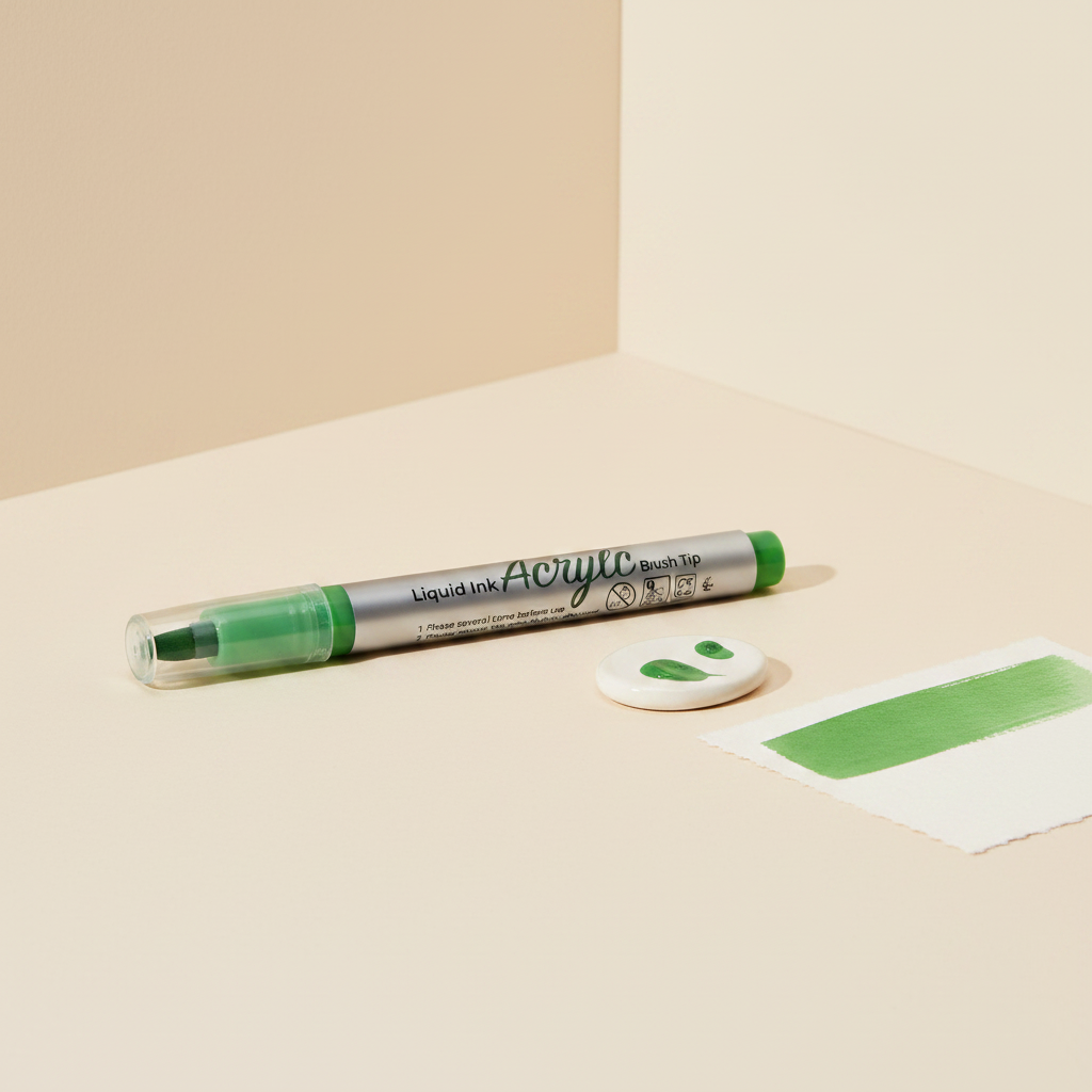 Marqueur Peinture Acrylique Vert Clair