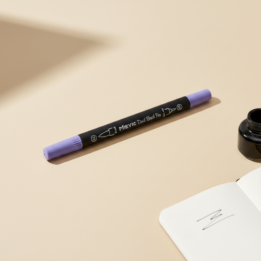 Stylo Duo Tip Violet Clair