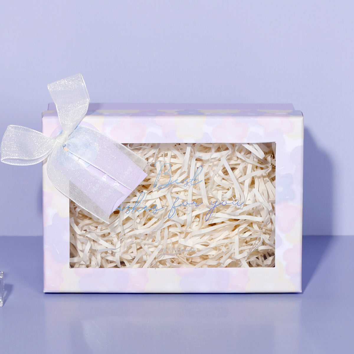 Boîte Cadeau avec Ruban en Velours – 19,5 × 13,5 × 8,5 cm