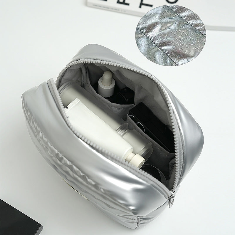 Trousse Glamour Quilts Cosmetic Petit RH2476 - Argenté