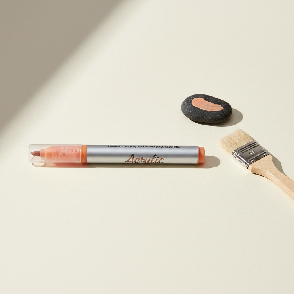 Marqueur Peinture Acrylique Orange