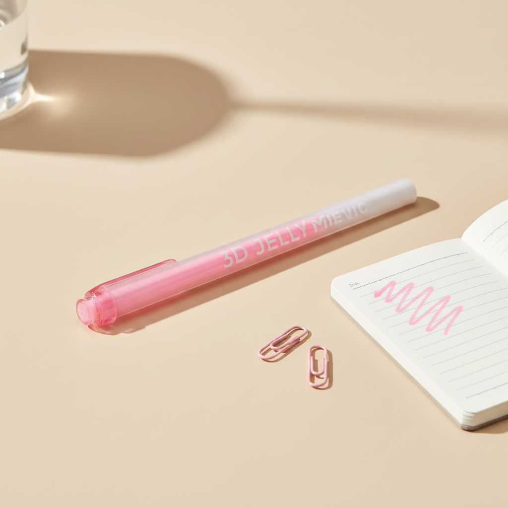 PINK 3D JELLY Pen