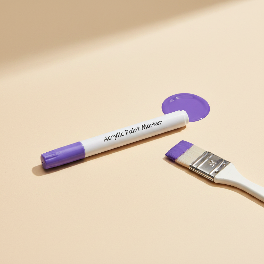Marqueur Peinture Acrylique Violet