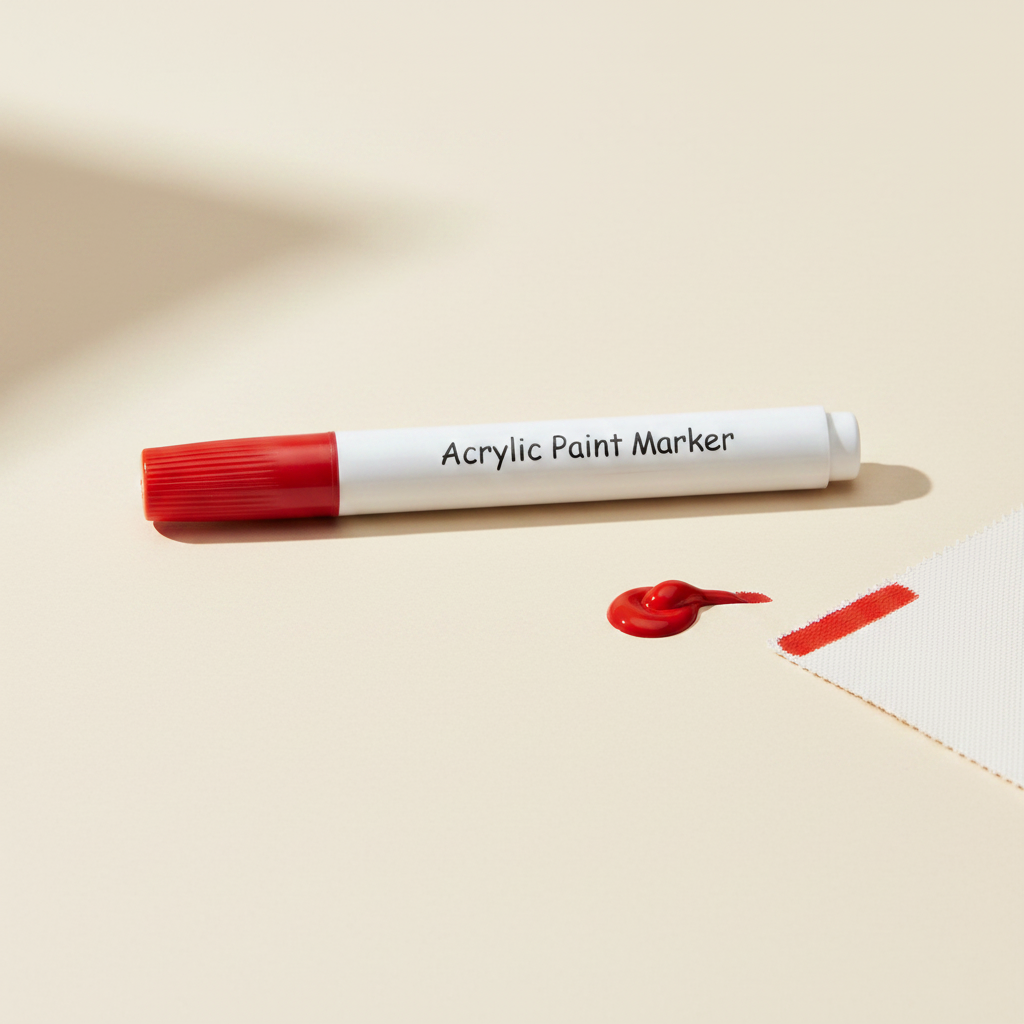 Marqueur Peinture Acrylique Rouge