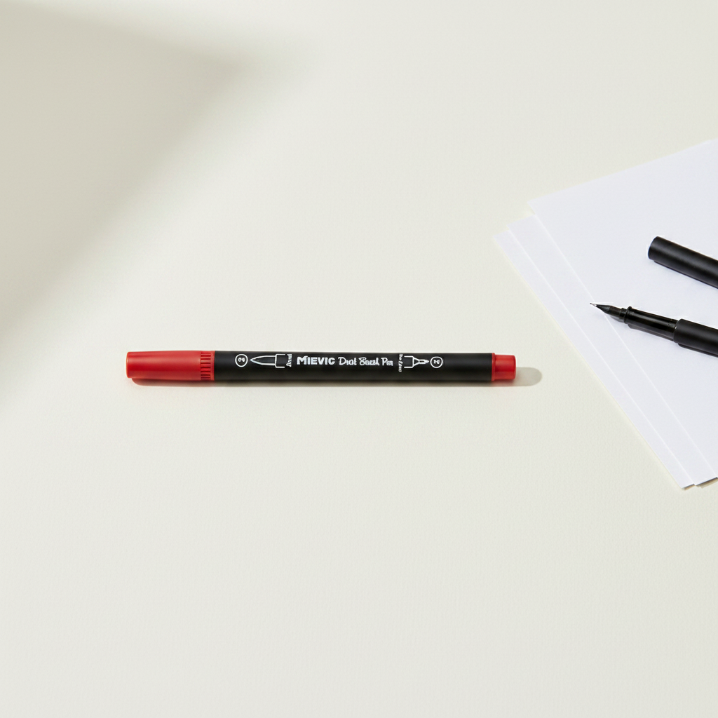RED Duo Tip Pen