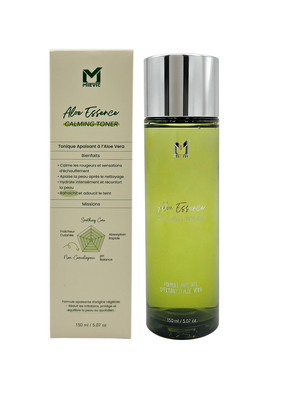 Tonique Apaisant à l'Aloe Vera 150 ml
