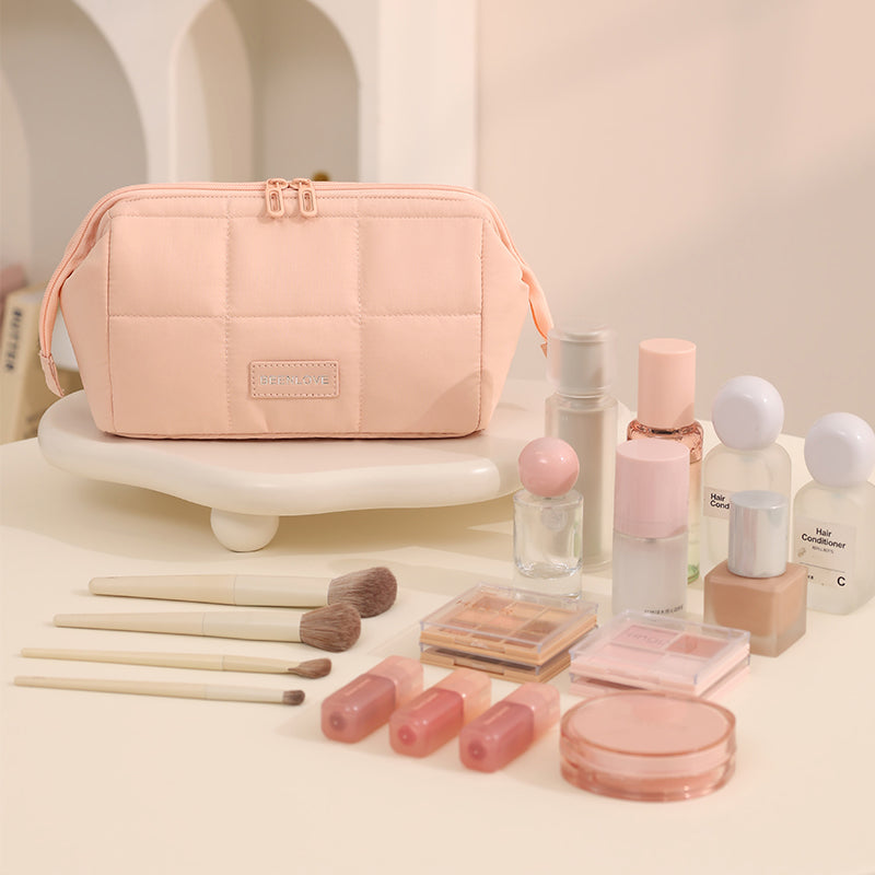 Trousse de Bain Minimal Chic Cosmetic Petit RH2539 - Rose