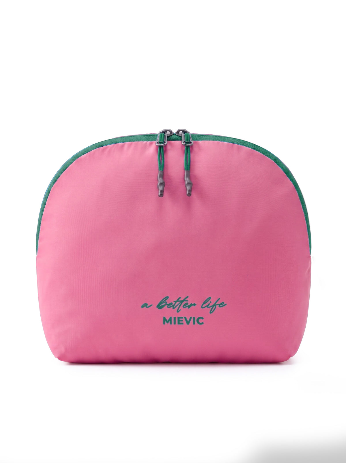 Set 5 Organiseurs de Valise Compression Fuchsia & Vert