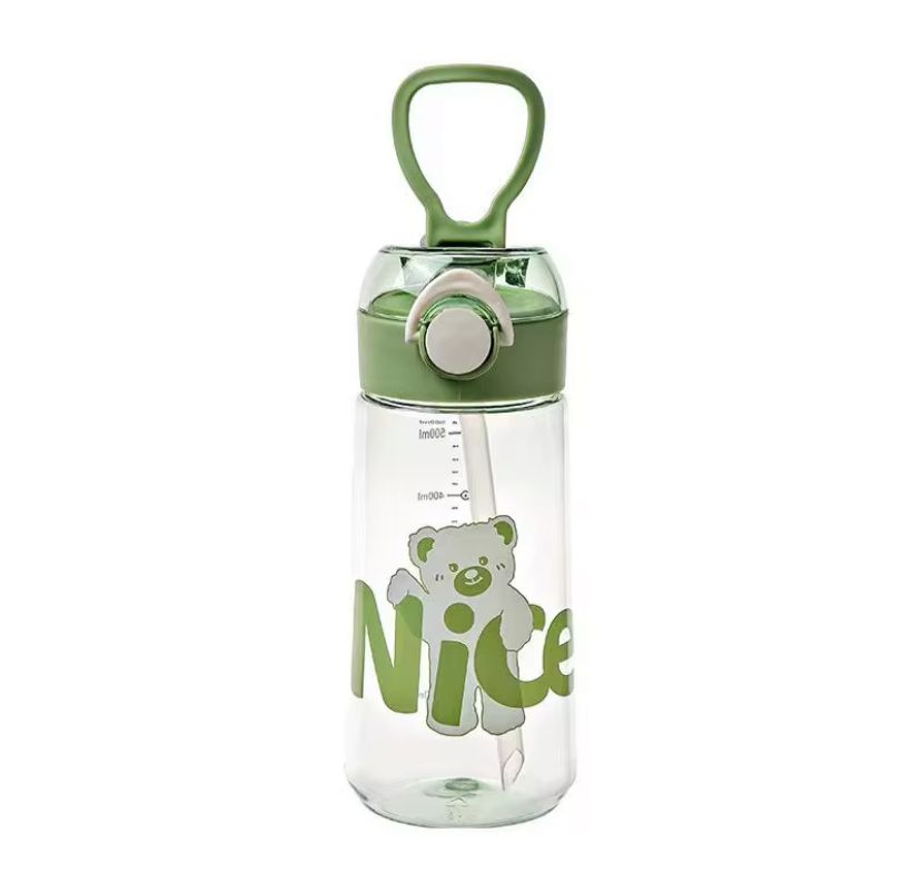Bouteille Enfant Nice Bear Verte