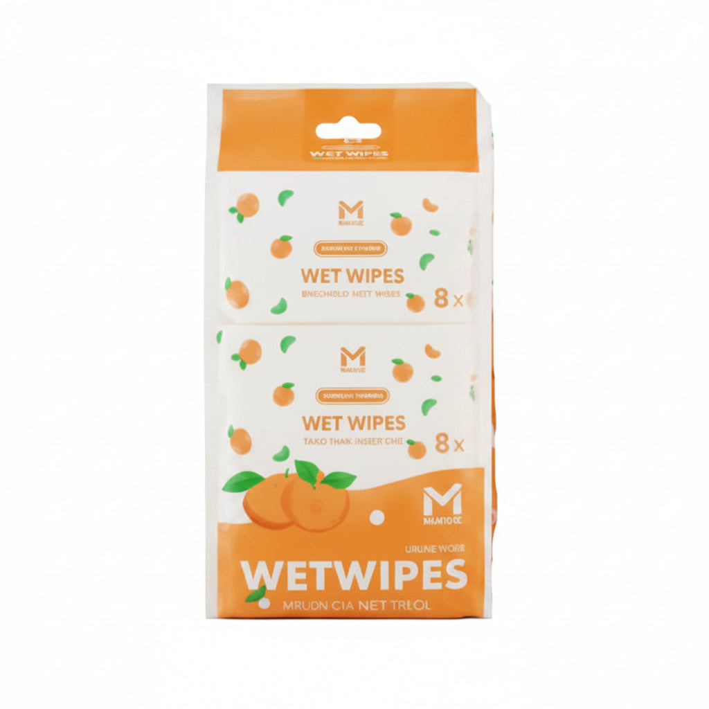 Mini Lingettes Humides Universelles 8 × 10 pcs