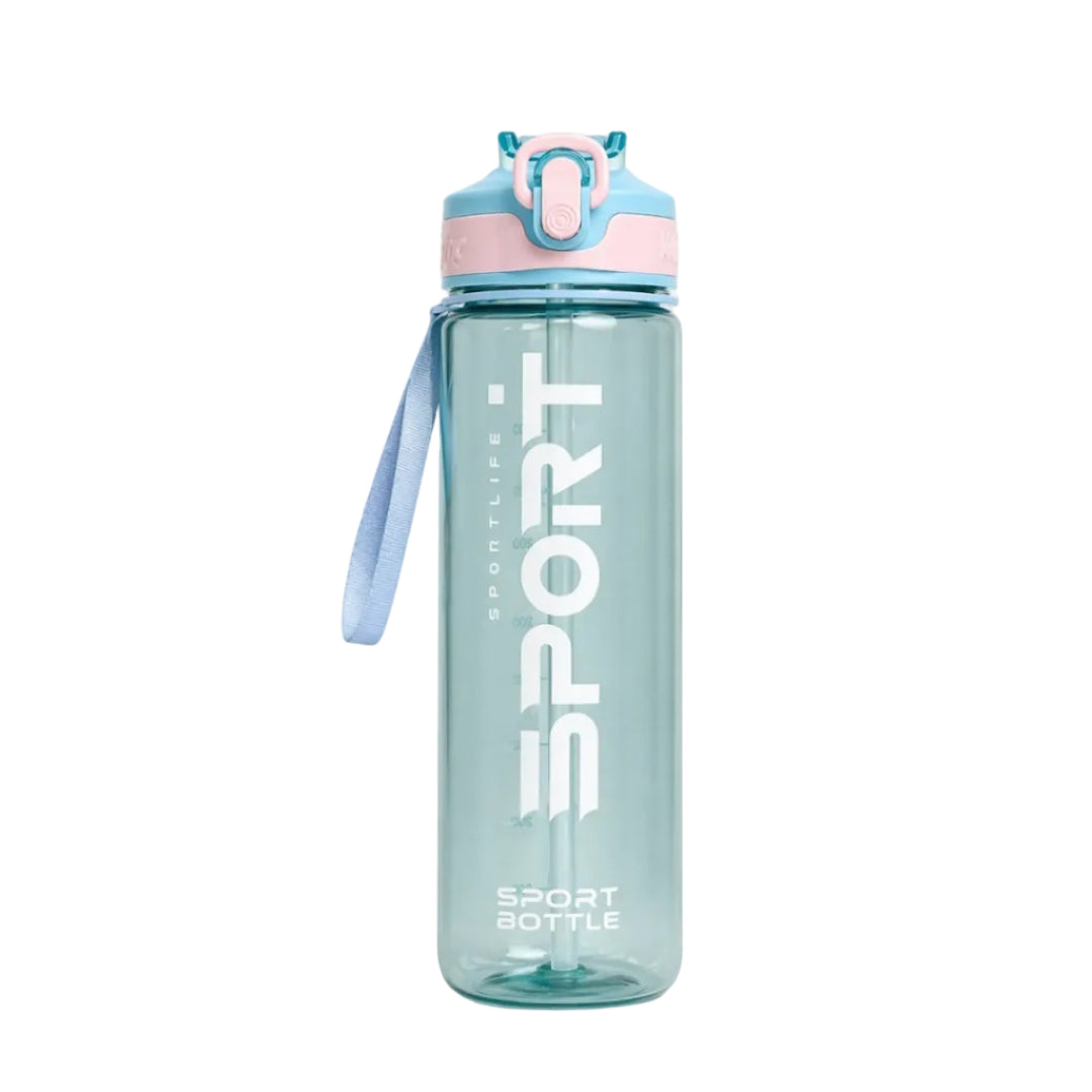Gourde Sports Plastic Bottle - Bleu
