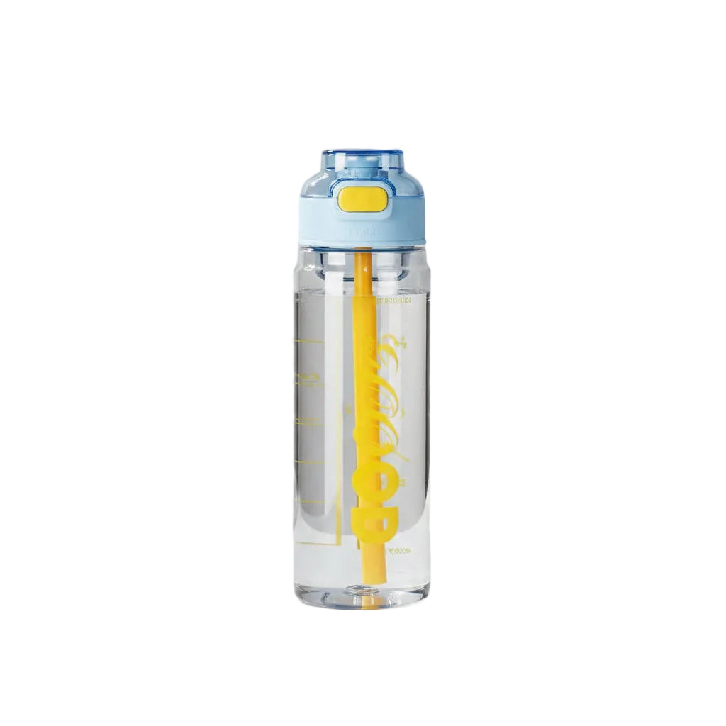 Bouteille Plastique GOOD Bleue