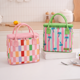 Pastel Check Lunch Cooler Bag WM2636 SUM26