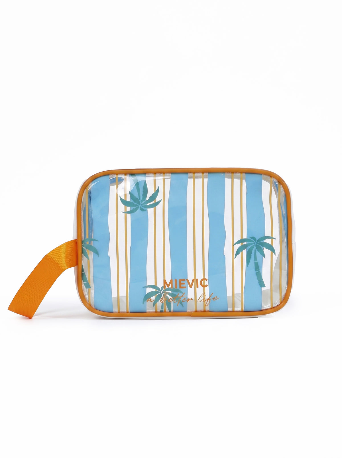 Orange Palm Clear Mini Cosmetic Bag YTJ003 SUM26