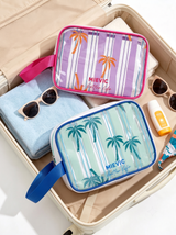 Pink Palm Clear Mini Cosmetic Bag YTJ003 SUM26