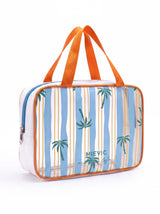 Orange Palm Clear Cosmetic Bag YTJ001 SUM26