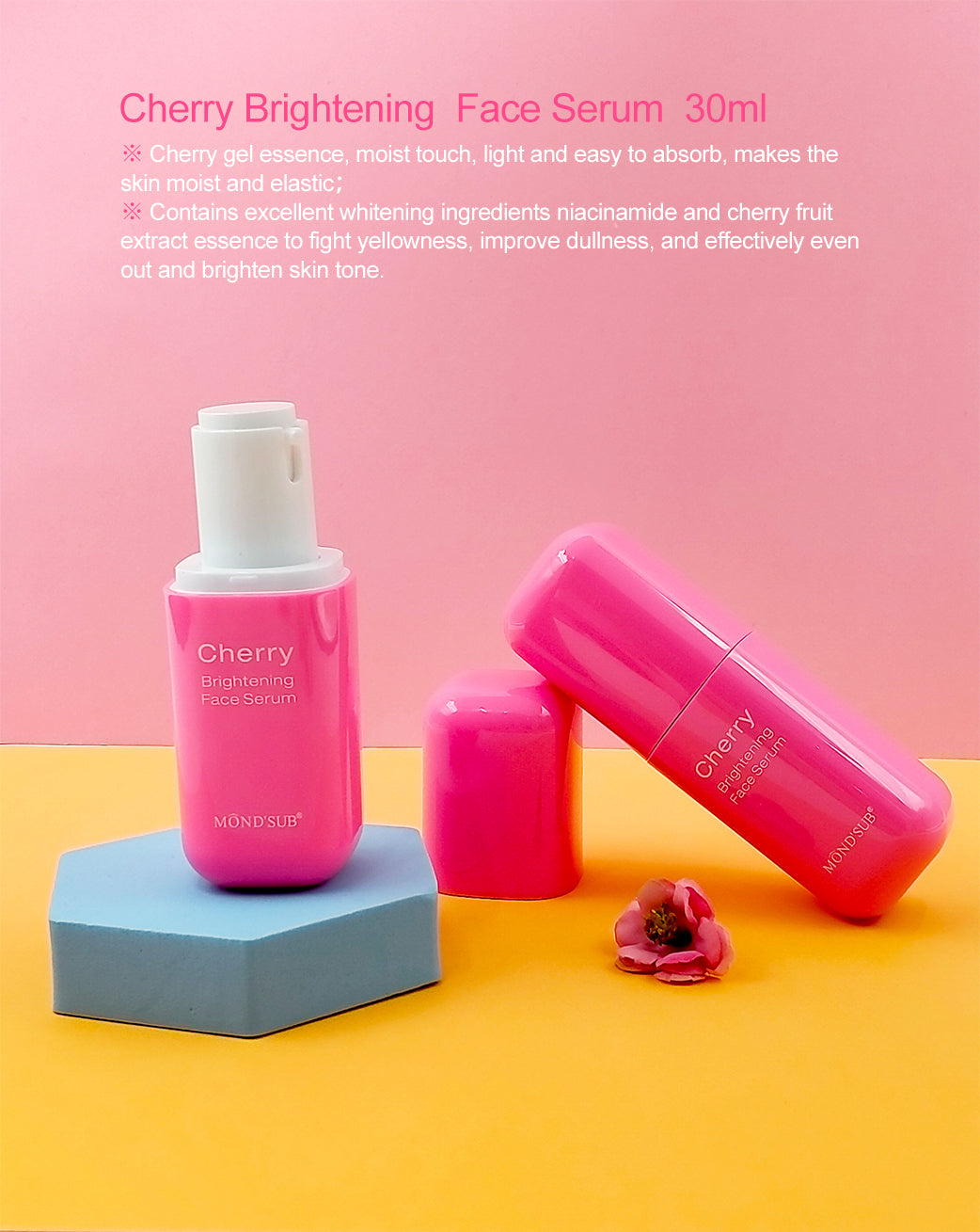 MOND'SUB Cerise Brightening Skincare Kit