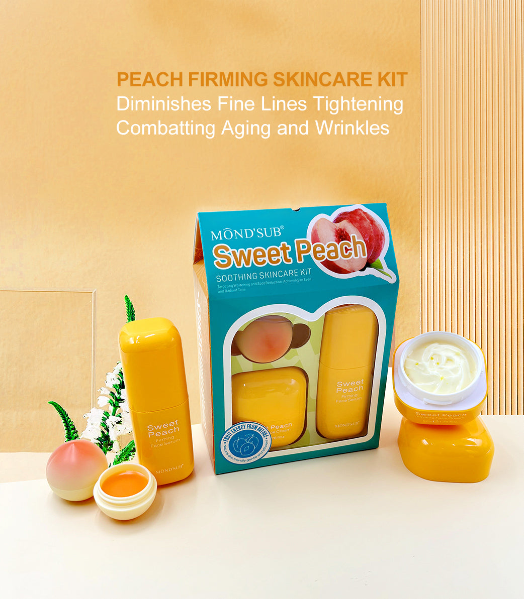 MOND'SUB Sweet Peach Firming Skincare Kit