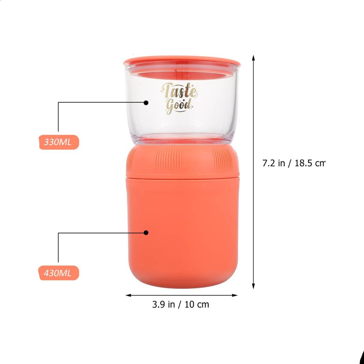 PP Soup Tasse Rose
